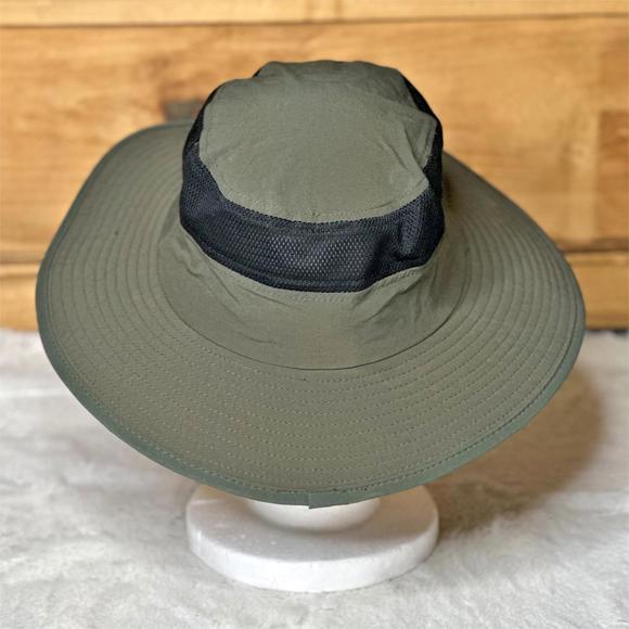 Pugs Mesh Inset Boonie Sun Fisherman Hat Green Adult OS - Picture 3 of 8